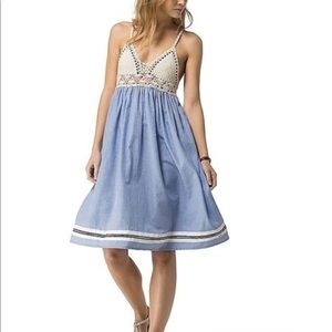 tommy hilfiger crochet dress